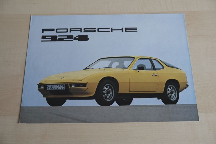 Porsche 924 Prospekt 197?